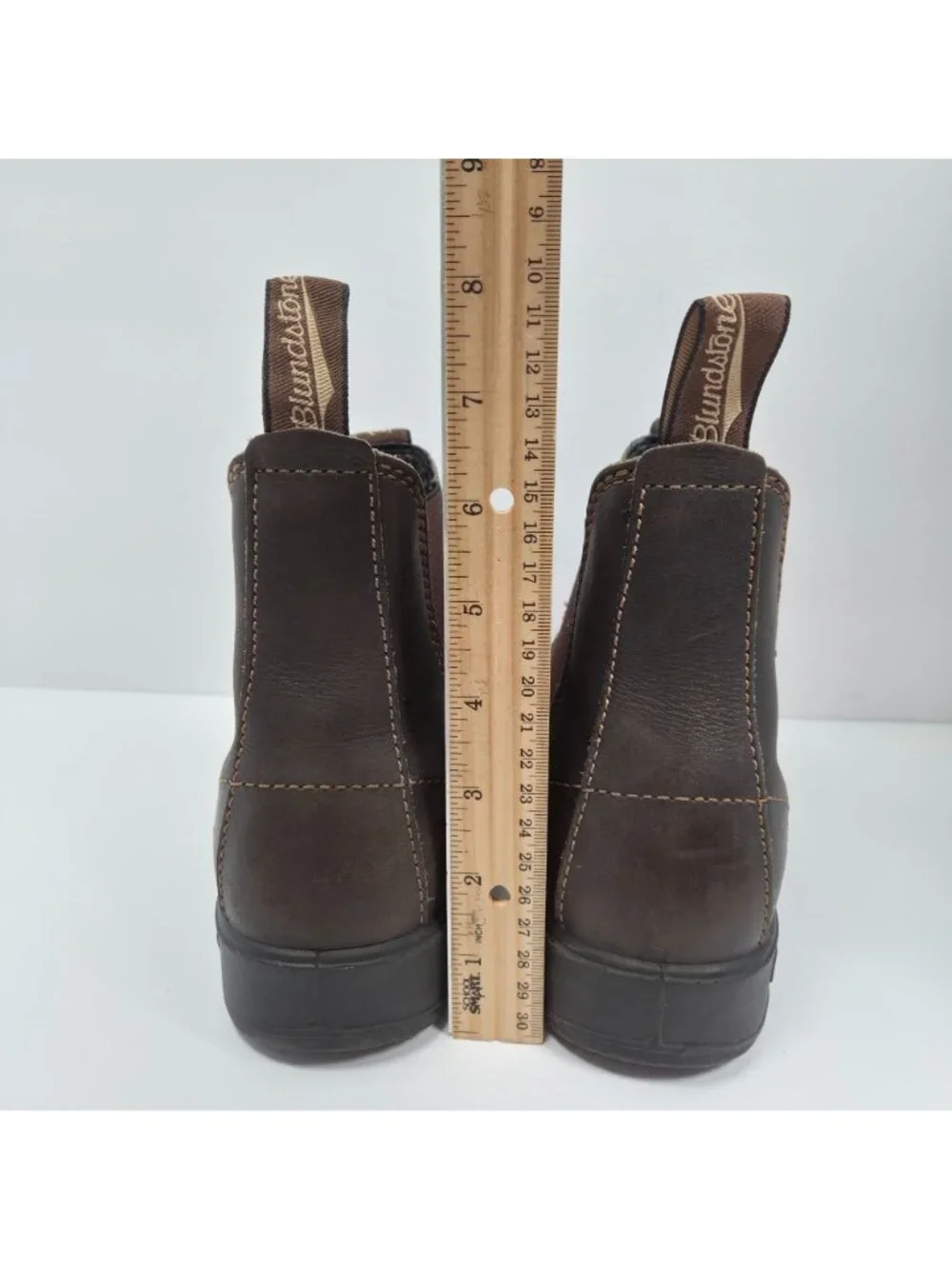 Blundstone 550 Youth Brown Leather Chelsea Boots 000562 US Size 4.5